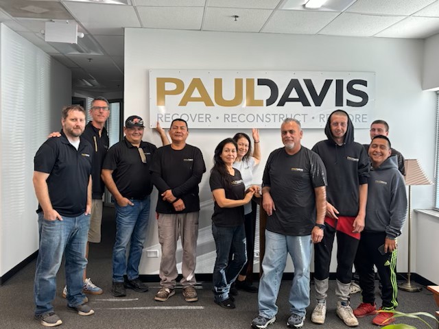 Paul Davis Restoration Difference Makers banner image with three team members mobile