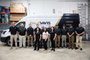 Water damage restoration team in Addison IL