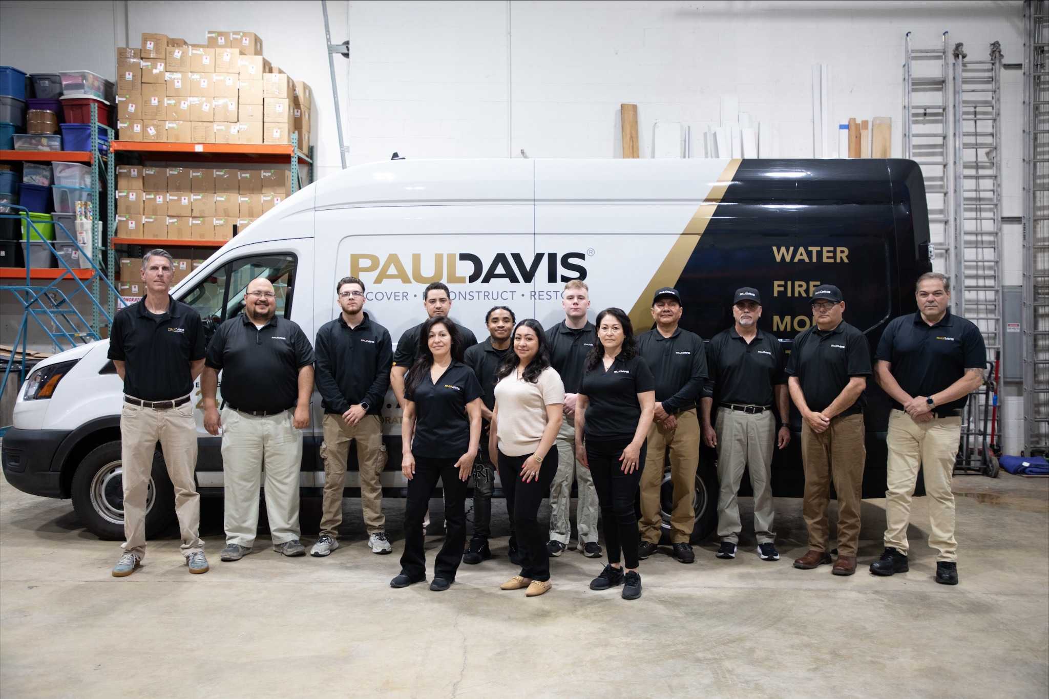 Paul Davis Restoration Corporate staff members homepage hero image